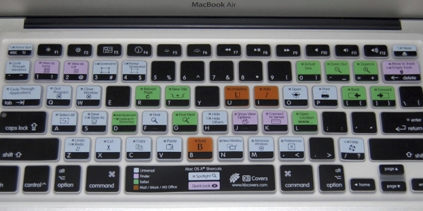 Сочетания клавиш, значительно ускоряющих работу в MAC OS X