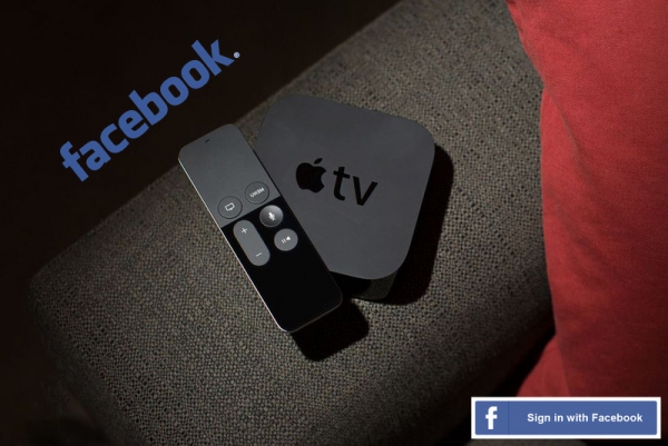 Приложения Apple TV теперь поддерживают авторизацию с Facebook
