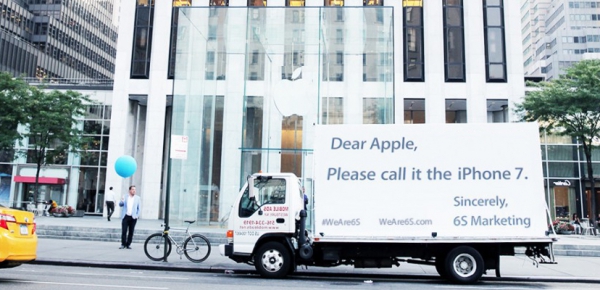 Рекламное агентство 6S Marketing сделало себе рекламу на Apple
